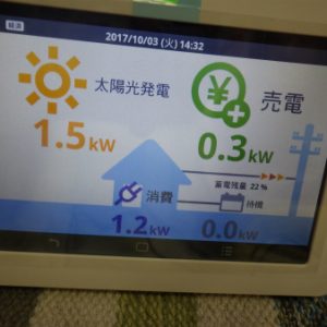 T様邸【太陽光発電連携型蓄電システム・太陽光パネル洗浄防汚コーティング】