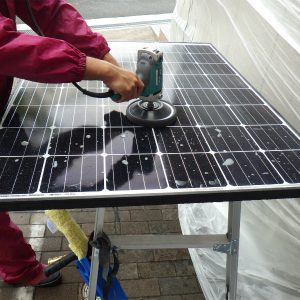 T様邸【太陽光発電連携型蓄電システム・太陽光パネル洗浄防汚コーティング】