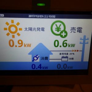 H様邸【太陽光発電連携型蓄電システム・太陽光パネル洗浄防汚コーティング】