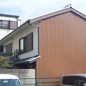 Ａ様邸③【蓄電池・下屋根、雨樋改修工事】